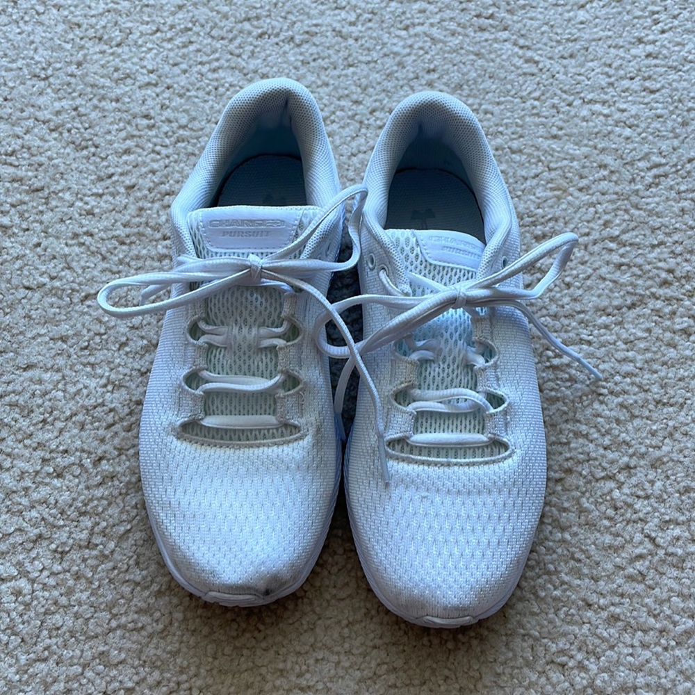 White Under Armour sneakers